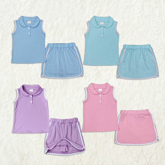 Match 4 colors Sports Shorts Clothes Sets D 3.10