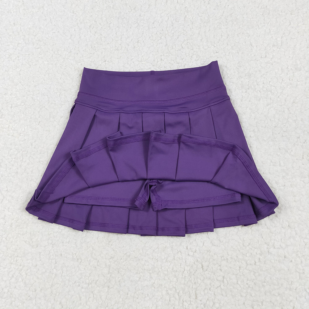 GLK0086   Baby Girls Purple Yoga Active Wear Skirt D 5.6