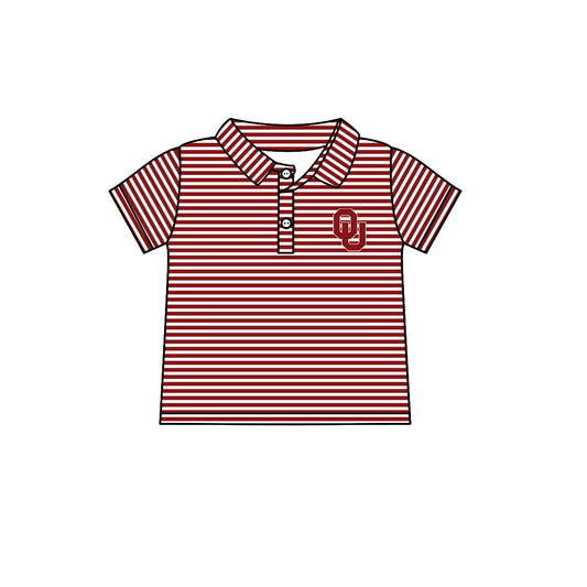 Custom  children  Oklahoma Sooners team top  D 6.23