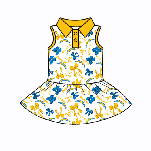 Custom Baby Girls team dress D 6.5