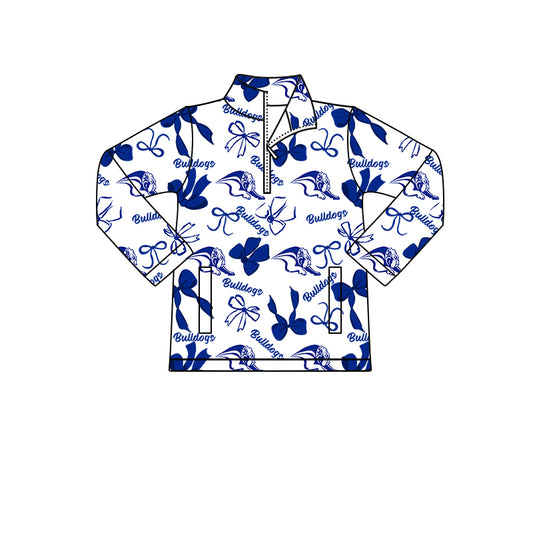 Custom Baby Boys Bulldogs Team Long Top D 8.9