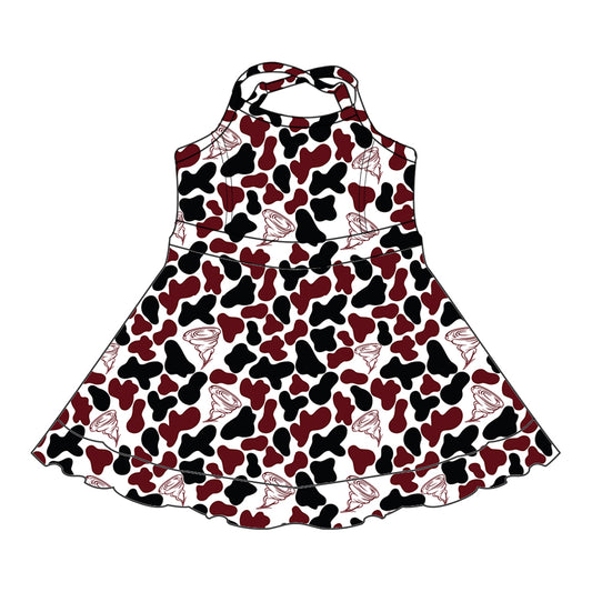 Custom Baby Girls Texline Tornadoes team dress D 8.4