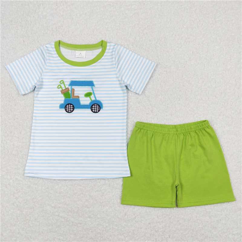 Match Girls Baby Boys Golf Summer Rompers Outfits Clothes Sets D 3.26