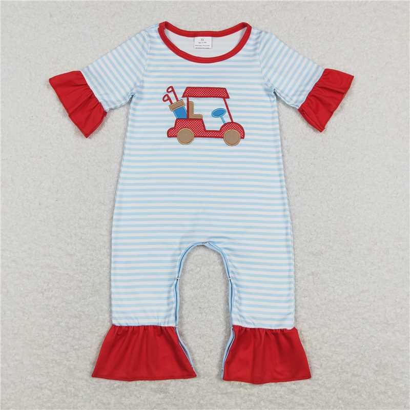 Match Girls Baby Boys Golf Summer Rompers Outfits Clothes Sets D 3.26