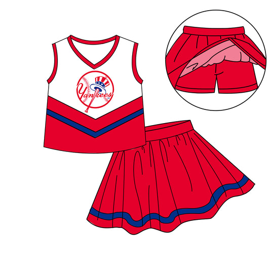 Custom  baby girls Cheerleading dress set     MOQ3  D 7.9