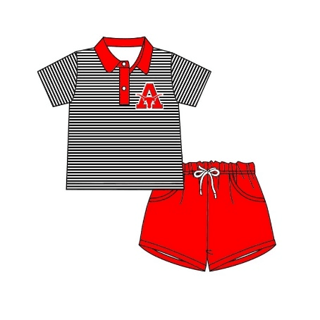 Custom A baby boy set MOQ3