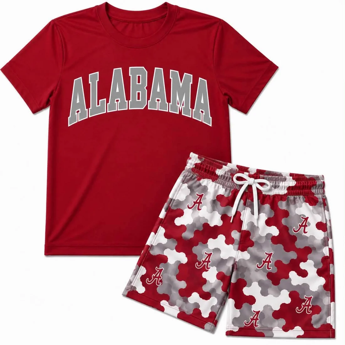 Custom order MOQ 3 Baby Boys Bama Top Short Team Clothes Sets