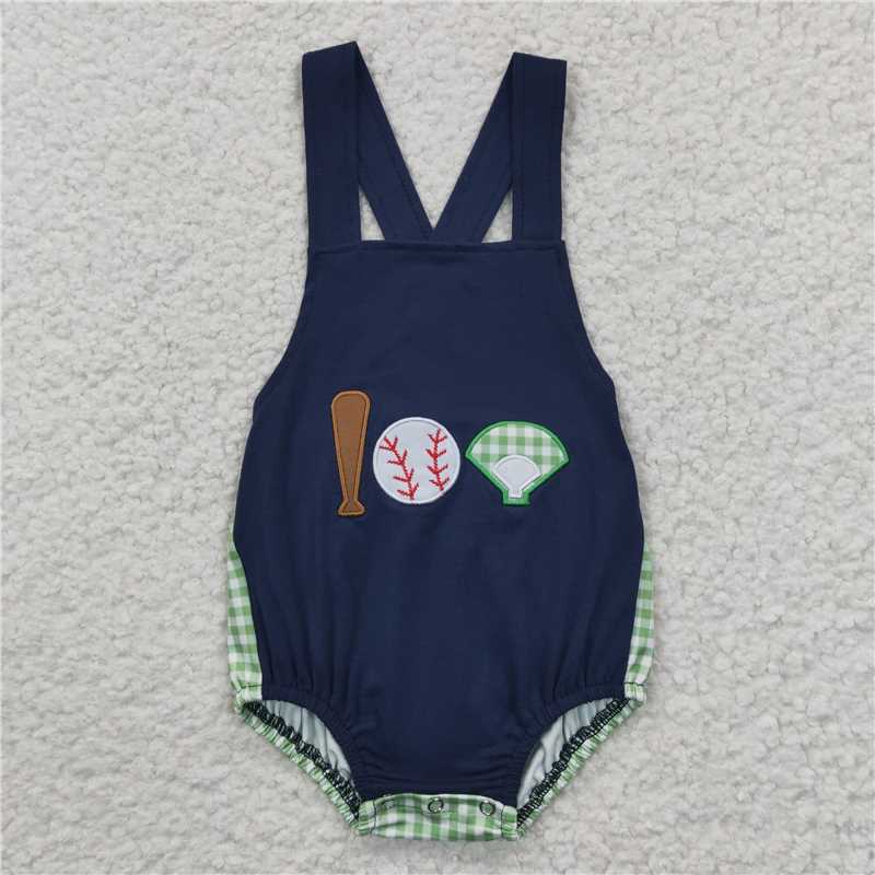 Match Boys Baby Girls Baseball Green Checkered Summer Outfits Suits D 3.27