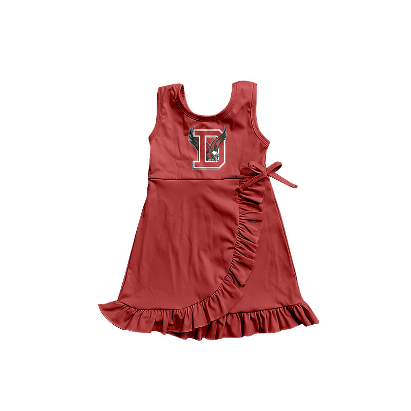 Custom order Alexis team eagles girl dress