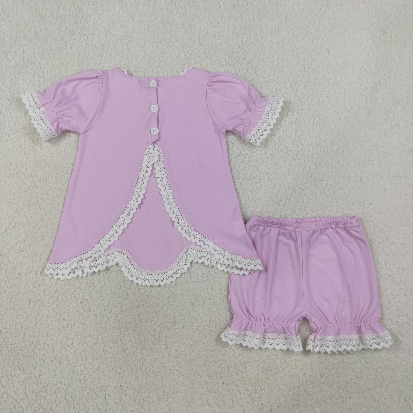 lavender lace bloomer outfit