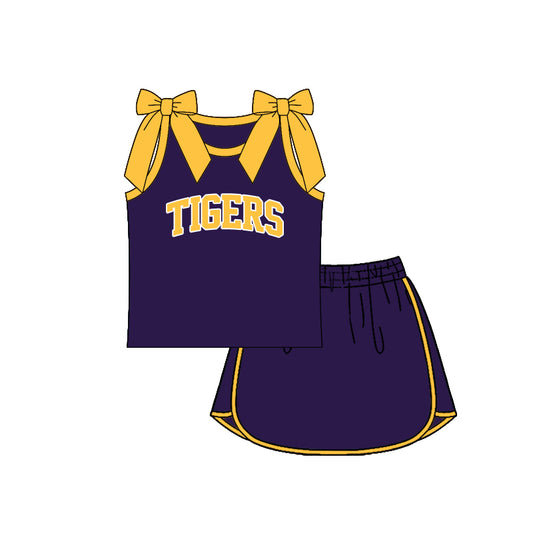 Custom order MOQ 5 Paige team bow skort set