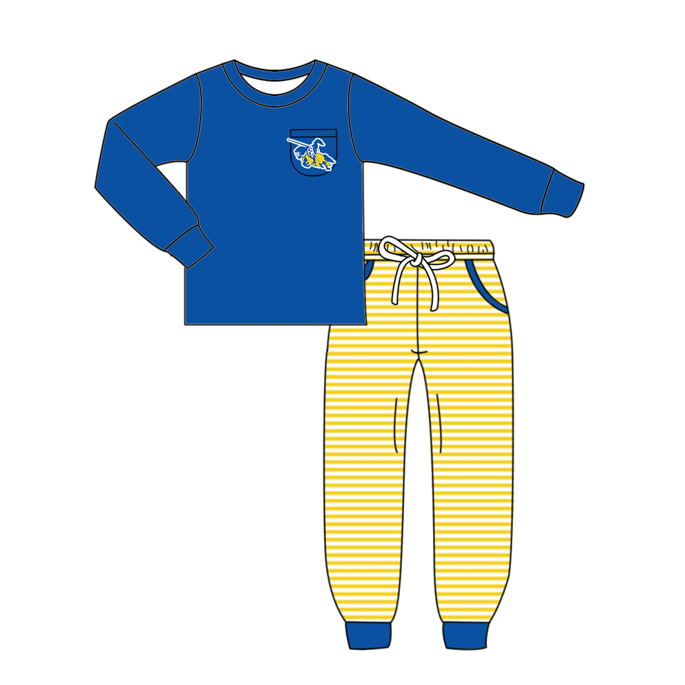 Custom  baby boys Knights set     MOQ3  D 819