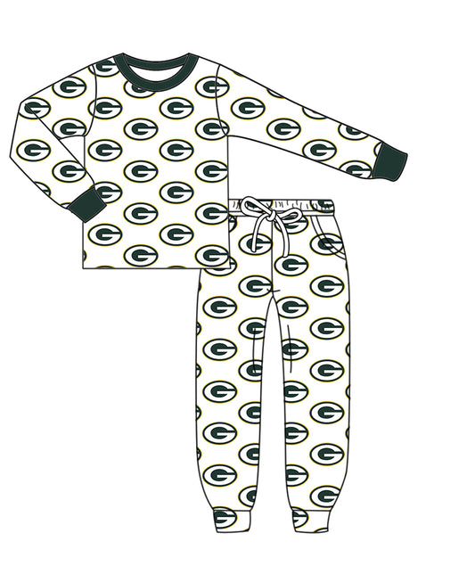 Custom  baby boys PACKERS set     MOQ3  D 8.6