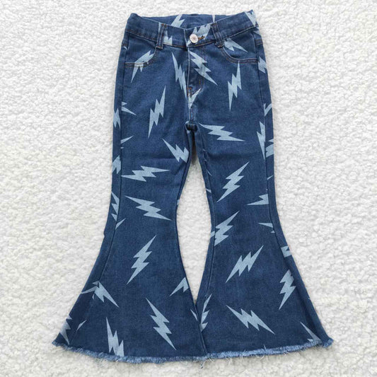 P0128 Lightning Blue Denim Trousers
