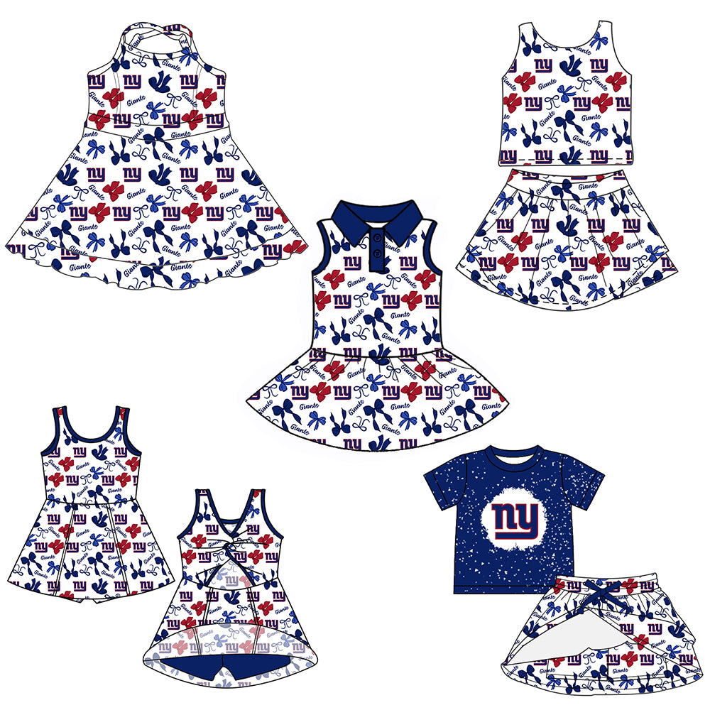 Custom Baby Girls team dress set   D 6.5