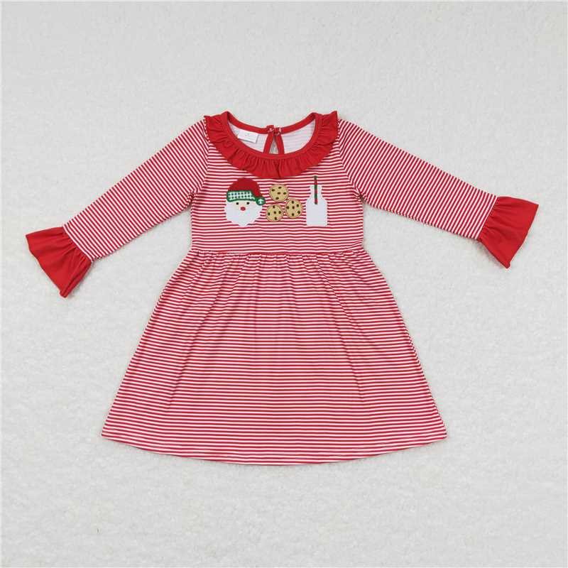 Kids Children Christmas Santa Cookie Sibling Styles Clothing Sets D 815