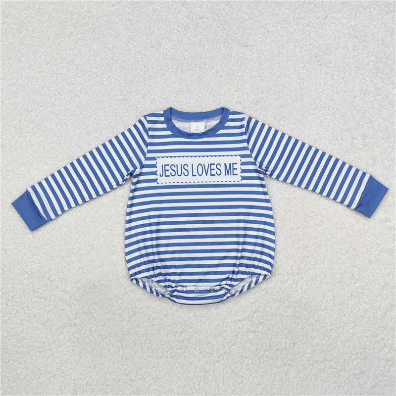 Match  Baby Girls Boys Jesus Loves Me Rompers Flowers Clothes Sets