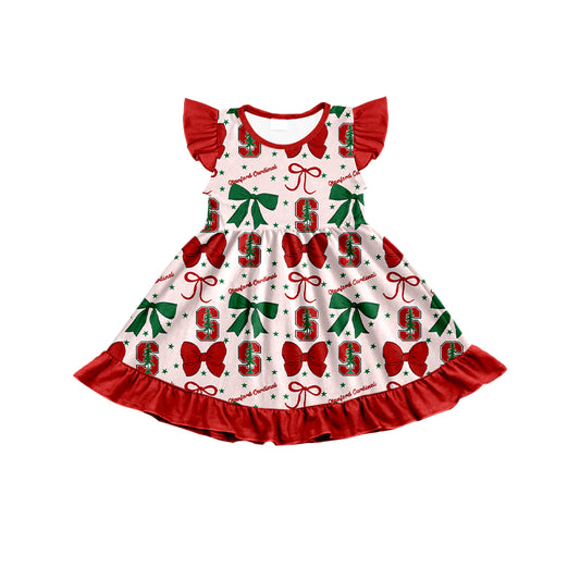 Custom  baby girl  S C team dress   D 6.26