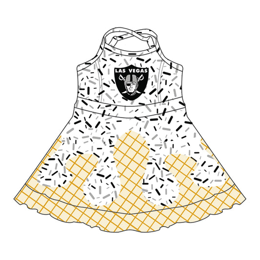 Custom Baby Girls RAIDERS team dress D 6.12