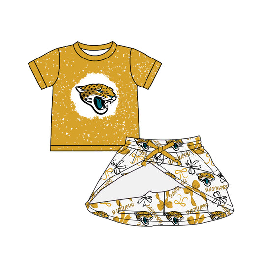 Custom Baby Girls JAGUARS team dress set D 6.12