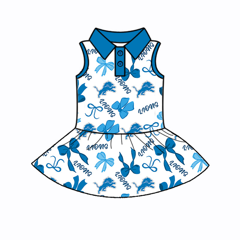 Custom Baby Girls team dress  D 6.6