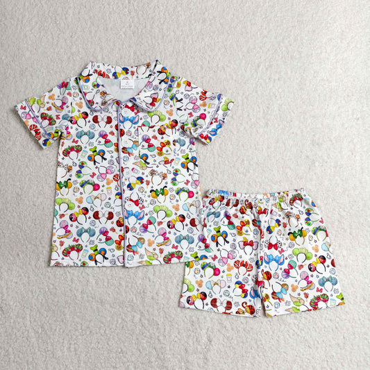 princess mickey ears pajama set