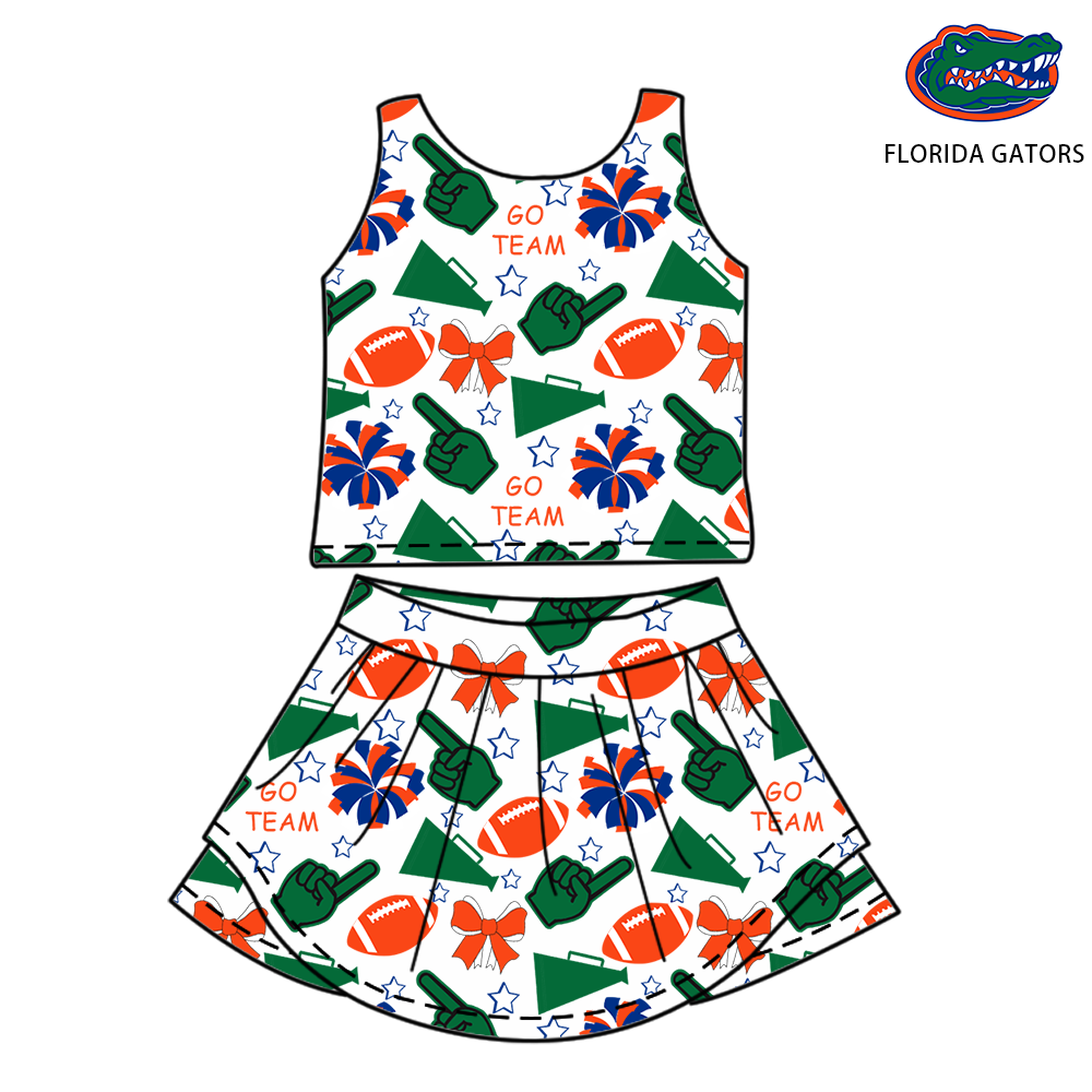 Custom Baby Girls team dress set   D 6.6