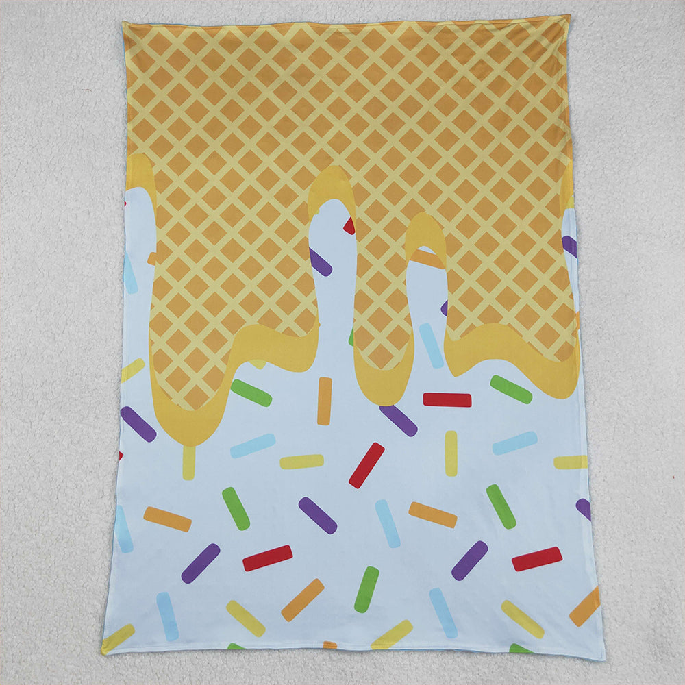 BL0200  Baby Kids Blue Team Blankets   D 5.14