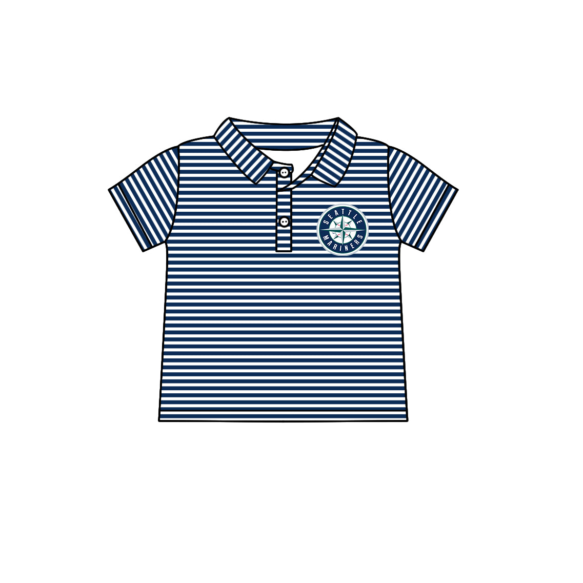 Custom match Seattle Mariners baby girls boys clothes   D 6.17
