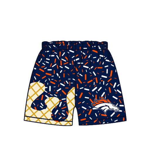 Custom Baby Boys Team BRONCOS Sports Shorts D 6.30