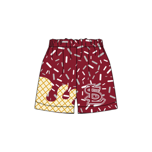 Custom order Alexis  team lion drip shorts