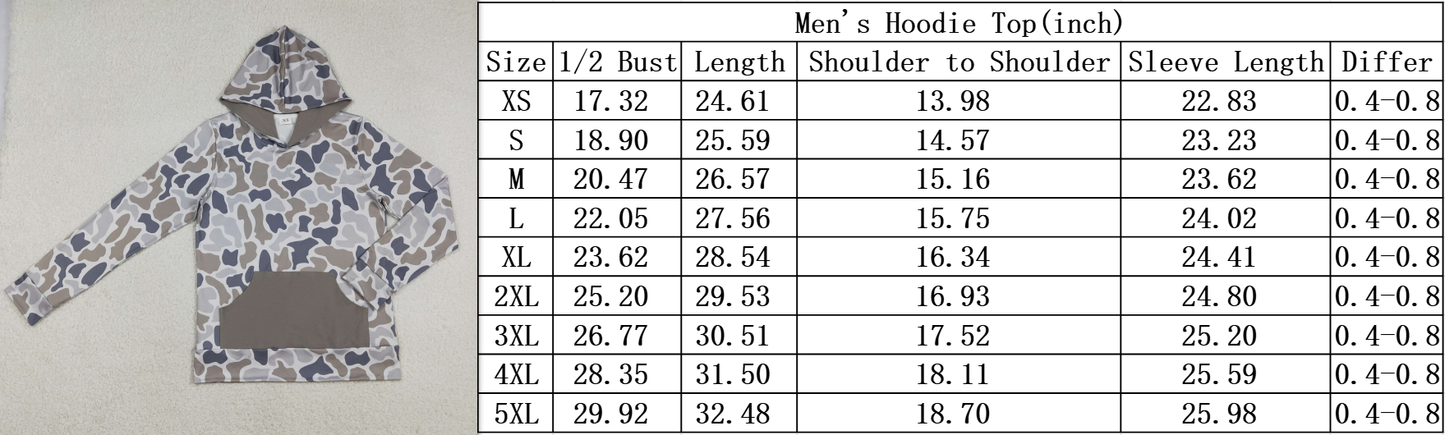 Adult Camo Hoodies