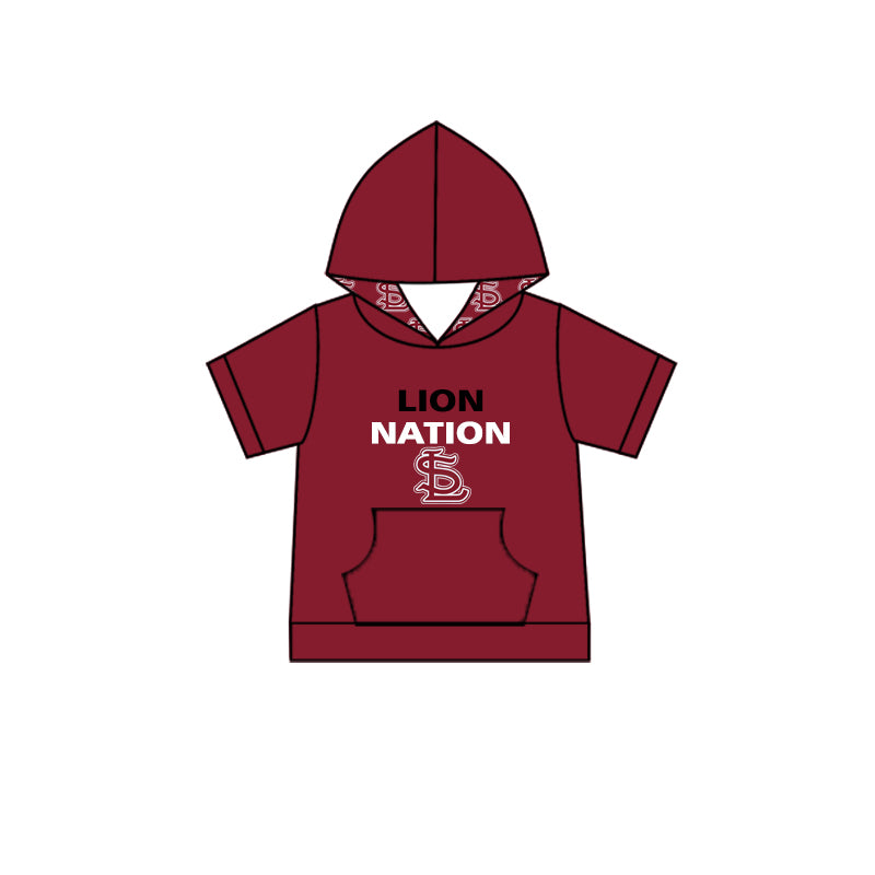 Custom order Alexis  team lion S/L hoodie