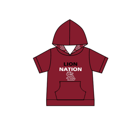 Custom order Alexis  team lion S/L hoodie