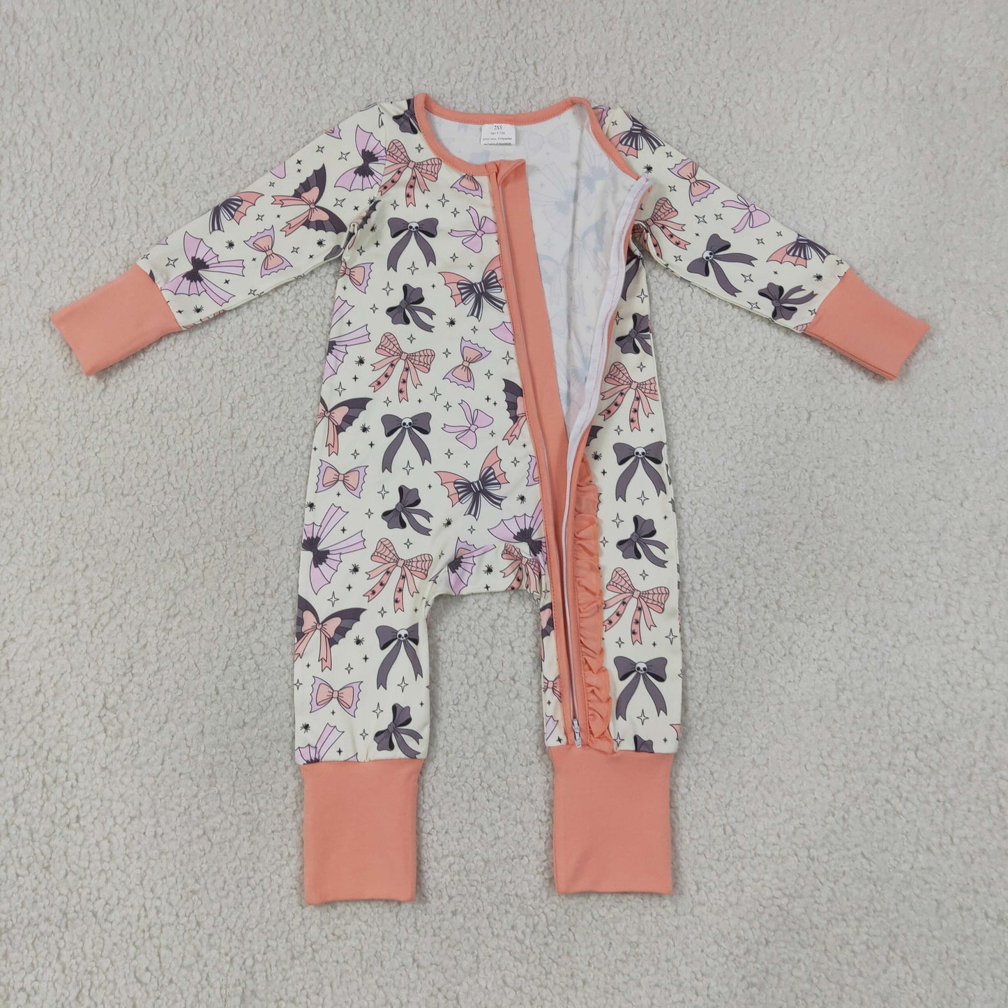 ruffle halloween coquette zippy PJ