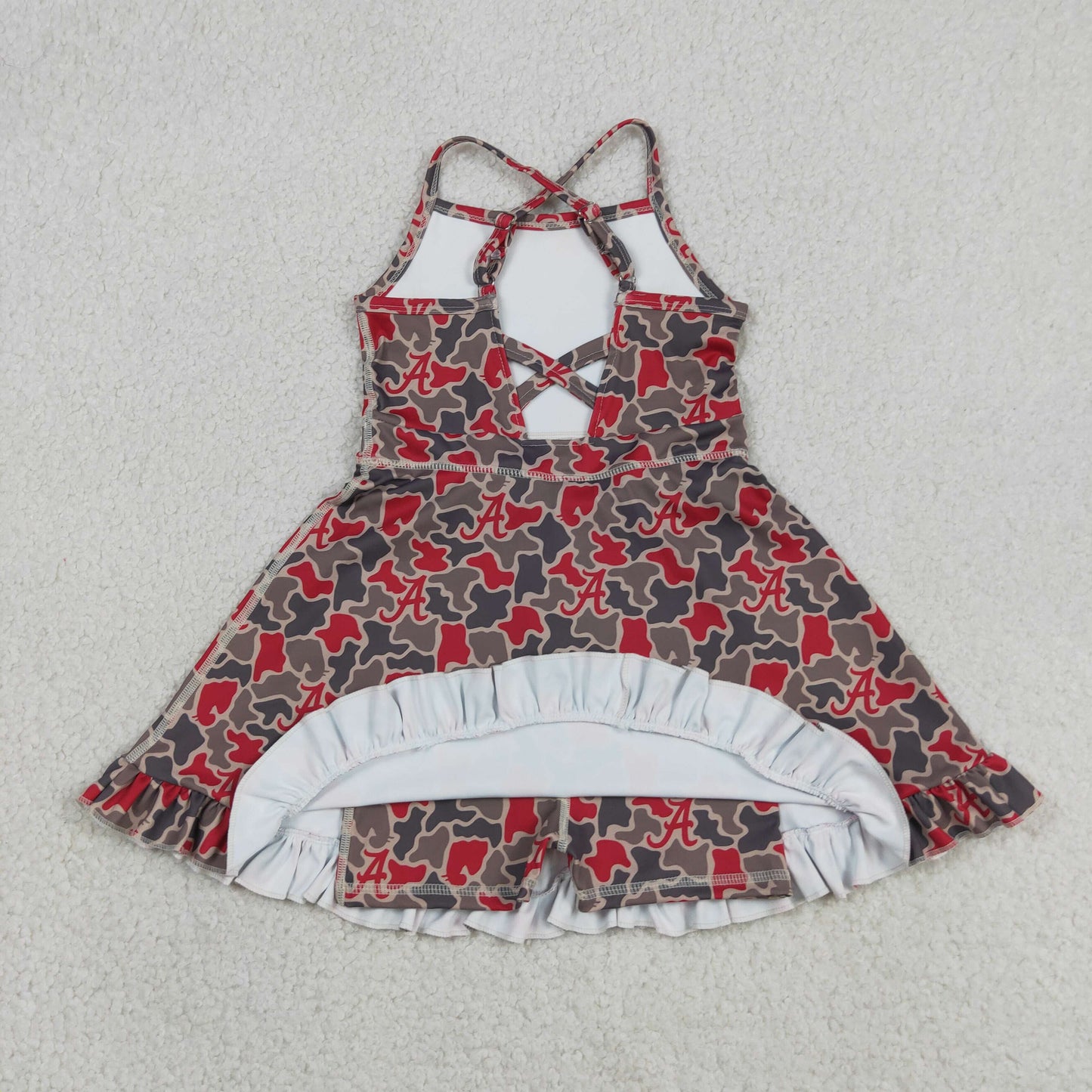 A team camo athletic skort dress