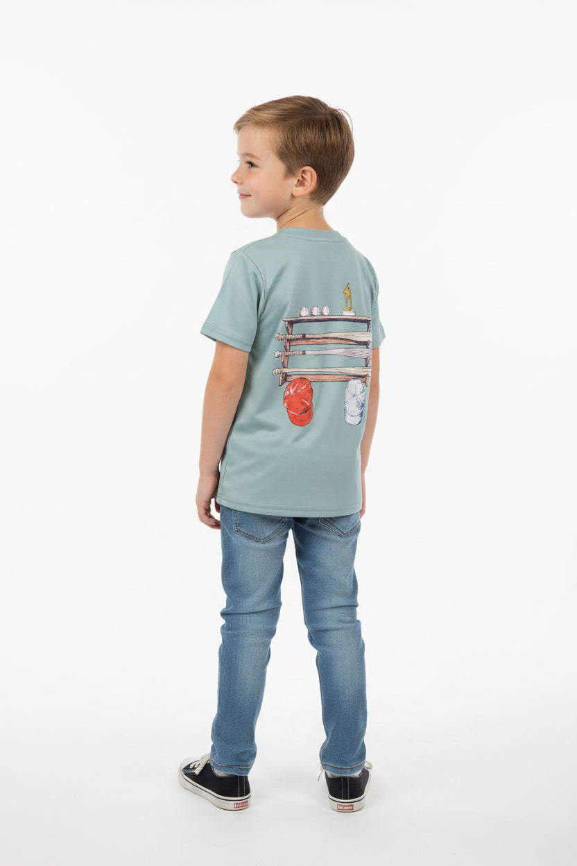 BT1762 steel blue bat rack ss t-shirt