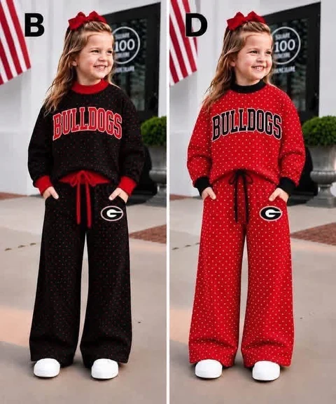 MOQ 5 TAT 7-8weeks bulldog team outfit