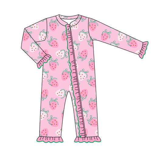 custom  baby girls  long romper MOQ 3   8.1
