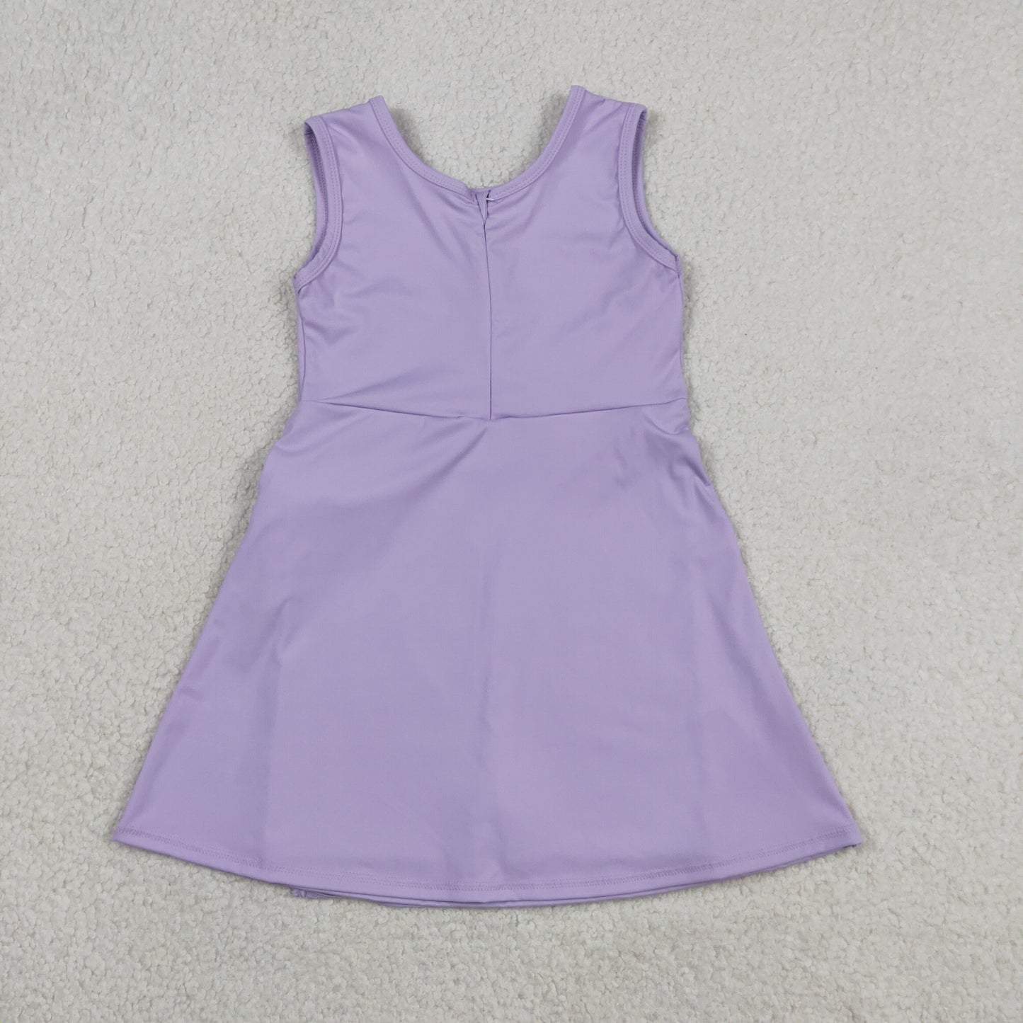 solid purple athletic skort dress