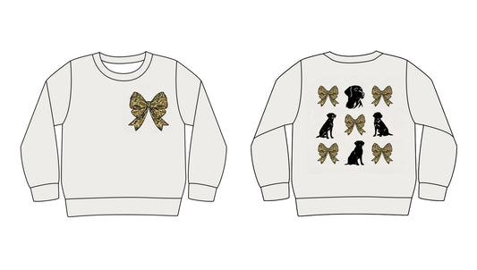 Custom children long sleeve top MOQ3 2024 8.27