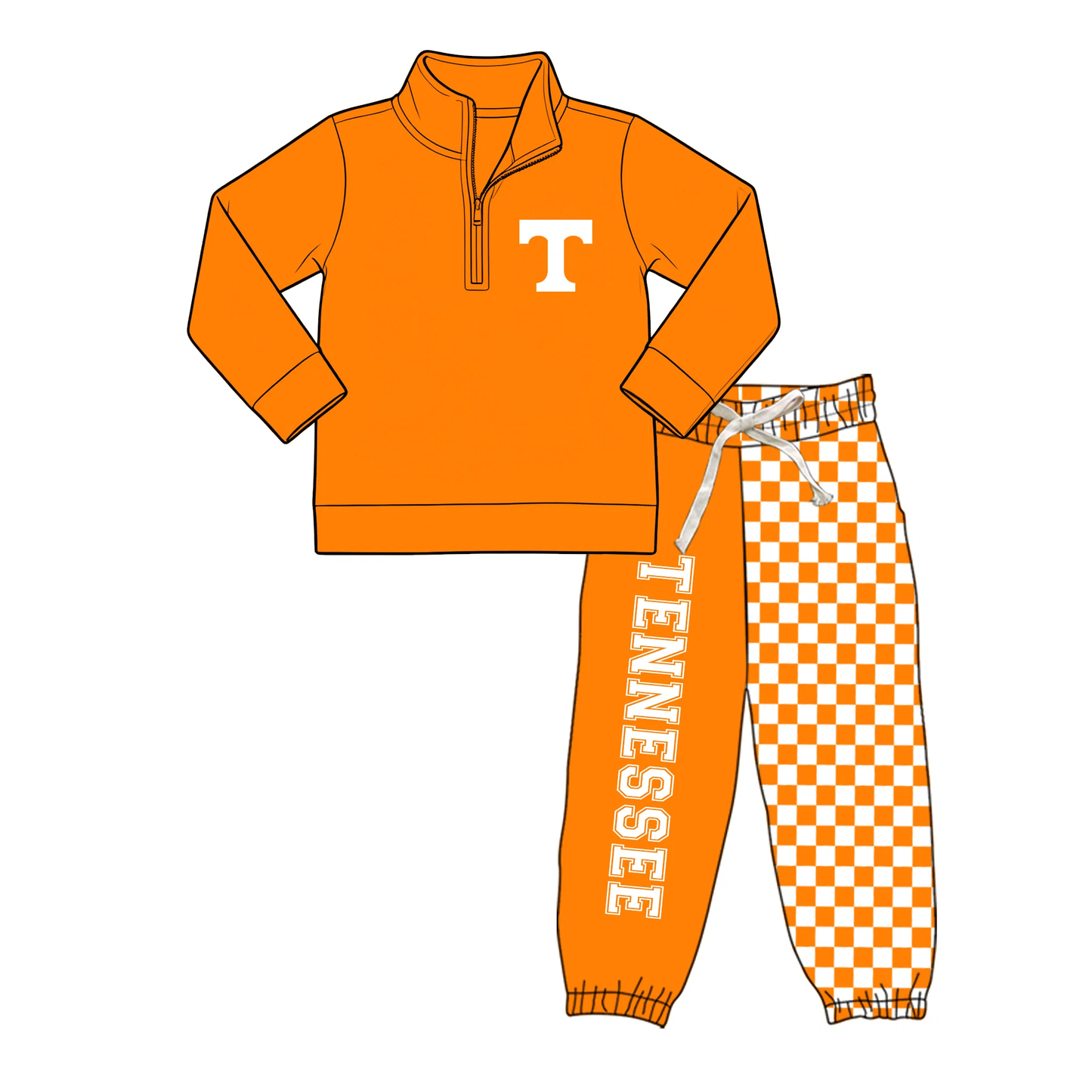 Custom order MOQ 5 TENNESSEE pullover set