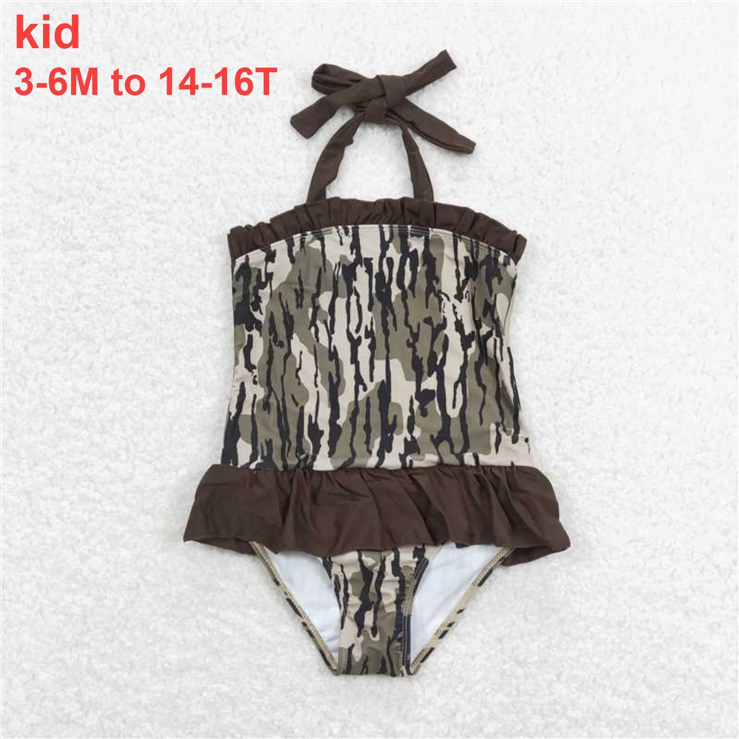 Match Baby Girls Boys Camo Family Swimsuits Swim trunks