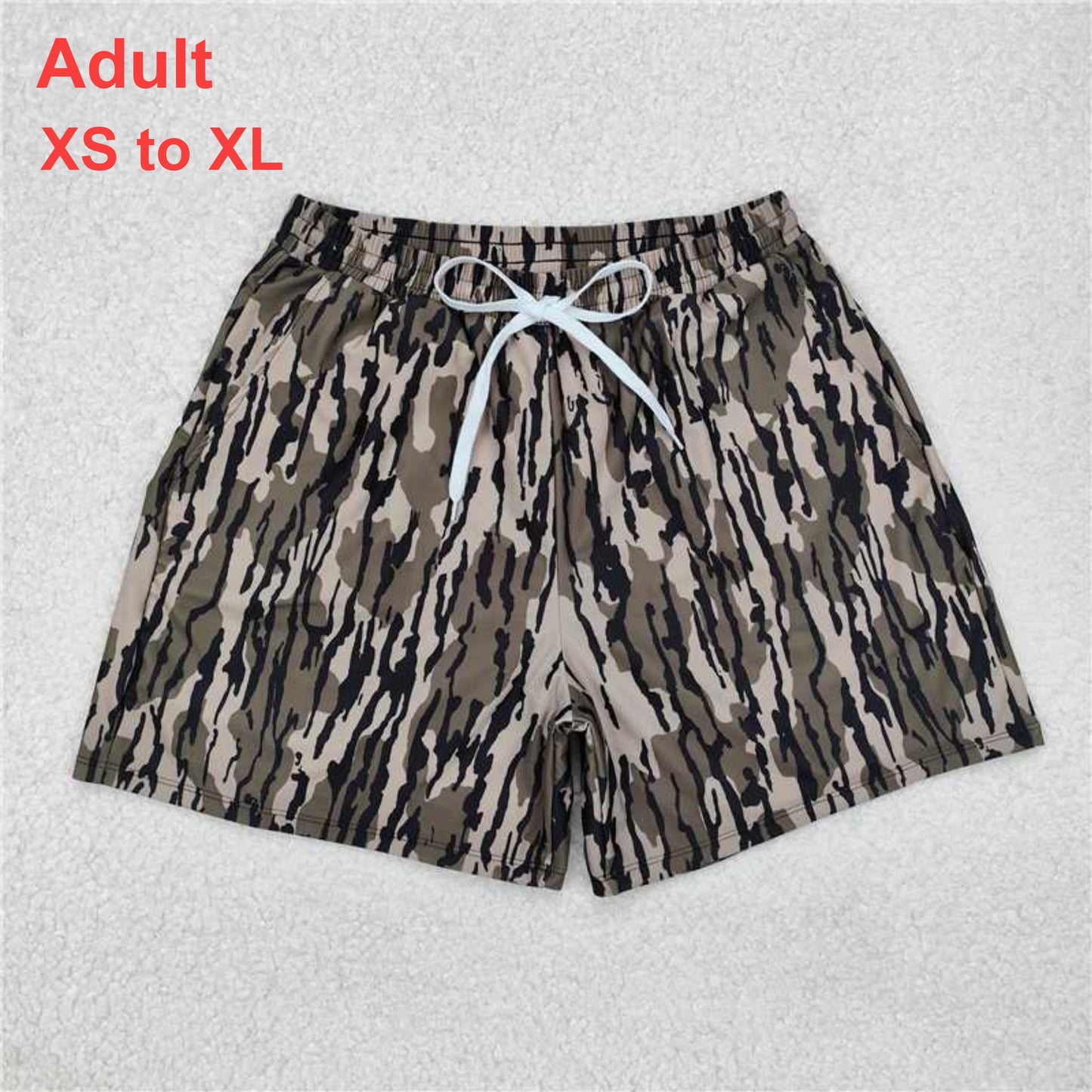 Match Baby Girls Boys Camo Family Swimsuits Swim trunks