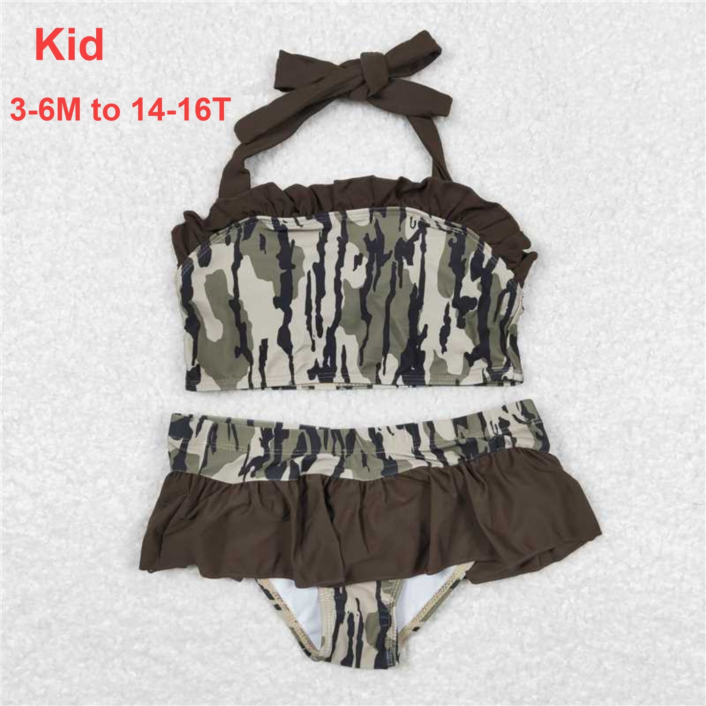 Match Baby Girls Boys Camo Family Swimsuits Swim trunks