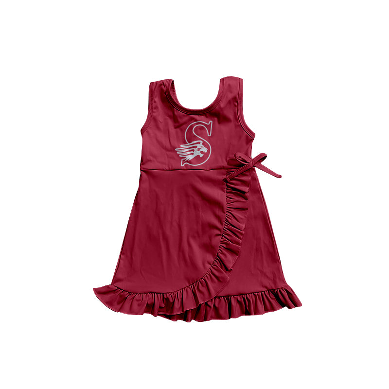Custom order Alexis team lions girl dress