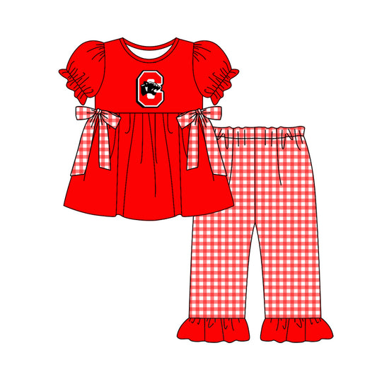 Custom order Alexis  team panther pants set