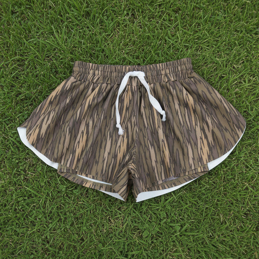 baby girl camo athletic shorts