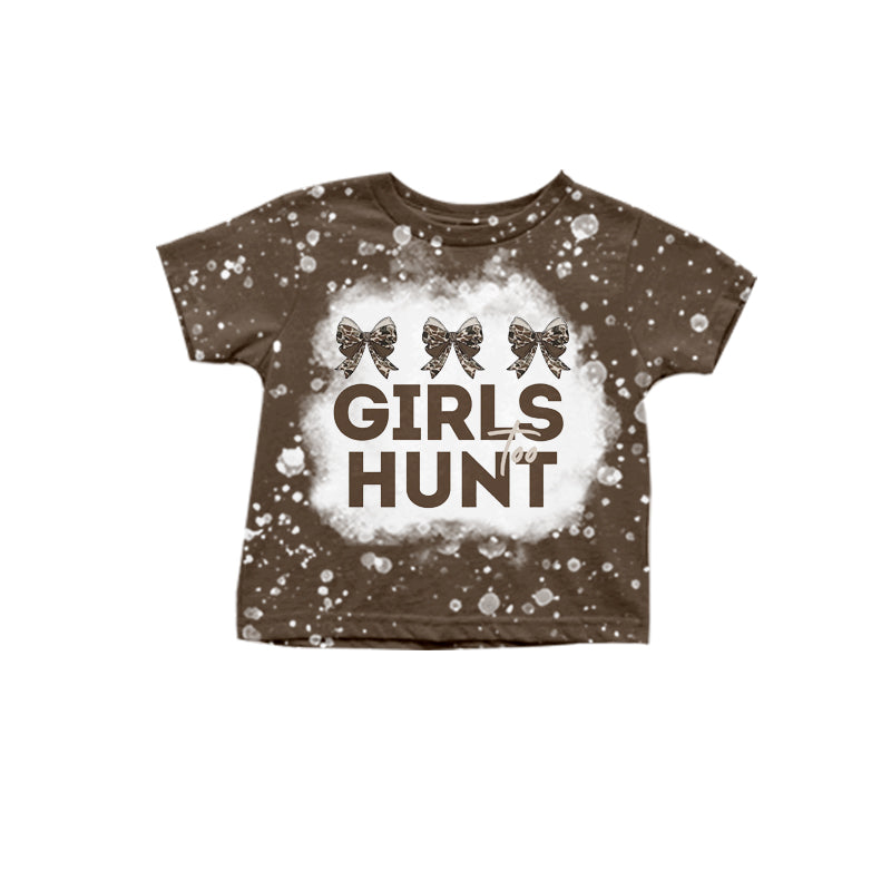 Custom  children short sleeve top    MOQ3 2024 8.27