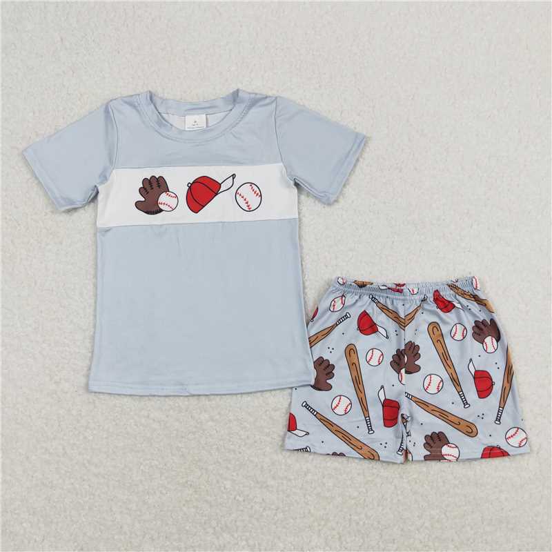 Match Baby Girls Boys Baseball Straps Pink Set Rompers  D 3.27